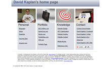 Tablet Screenshot of davidkaplan.me